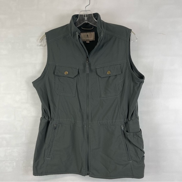 Royal Robbins Other - Royal Robbins Performance Utility Vest‎ Men’s M Gray Outdoor Travel Hiking Zip